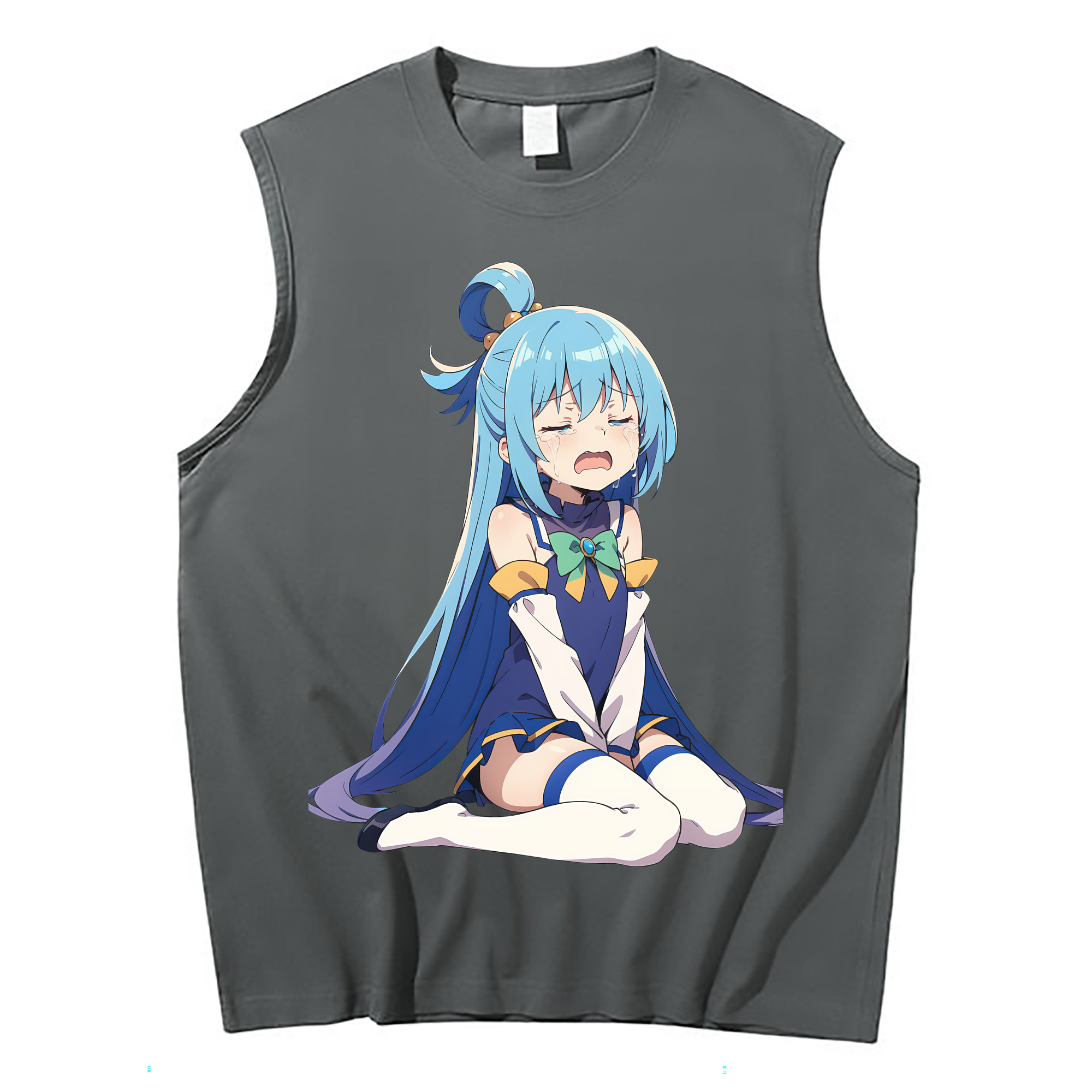 （画像用） 転スラ Regarding Reincarnated to Slime コットン100％タンクトップ（フロントプリント）